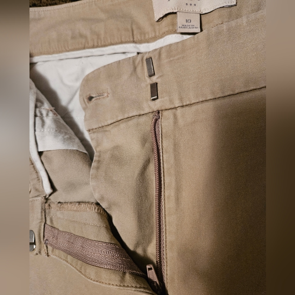 Talbots cropped khakis - Picture 4 of 14